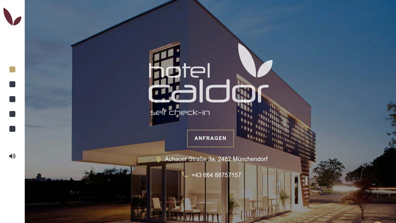 Hotel Caldor – Self Check‑in